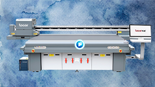 Планшетный УФ-принтер UV-2513 для стеклянного дерева с головкой Ricoh Gen5 на 6-8 шт.